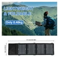 thumbnail image 3 of 14W Portable Solar Panel Charger Double USB 5V 3A Camping Foldable Solar Panel For Phone Charge Power Bank ,Easy to Install, 3 of 6
