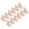 thumbnail image 3 of 12 clips para sábanas que evitan resbalones, cierre seguro de 180 grados, cierre universal para funda de edredón para el hogar, color rosa, 3 of 14