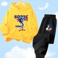 thumbnail image 3 of Conjunto de sudadera con capucha Sonic Tops, ropa para bebés de 2 a 12 años, ropa de abrigo para niños, sudadera de primavera 2024 para niñas, ropa para madres y niños, 3 of 5