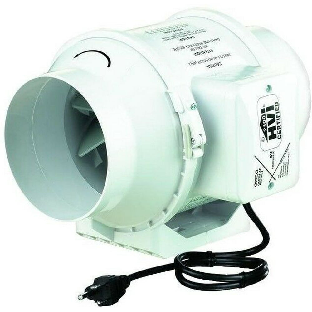 VENTS Inline Duct Fan Vent Air Ventilation 105 CFM Power 4 Inch Mixed