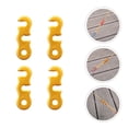 thumbnail image 3 of GOOHOCHY 10 hebillas portátiles para cuerda de viento, útiles sujetadores para cuerda de tienda (color aleatorio), 3 of 8