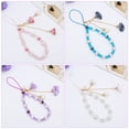 thumbnail image 3 of CIMAXIC 1Pc Rhinestone Flower Cellphone Lanyard Exquisite Wrist Lanyards (Random Color),7.36"X0.39"X0.39", 3 of 5