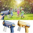 thumbnail image 3 of Dense Bubble Maker​​ Electric Bubble Shooter - 10ml Tank with Multi-Nozzle Spray - Lightweight Outdoor Party Blaster for Events Battery-Powered​​, 3 of 6