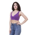 thumbnail image 3 of Women's Maternity Bra Slim Crop Top Lounge Wear by Lunarable, 3 of 3
