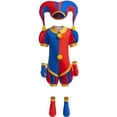 thumbnail image 4 of Disfraz de Cosplay de Anime Pomni The Amazing Digital Circus 2024, mono para niños, traje de Halloween, disfraz de Purim para niños, disfraz de dibujos animados para Cosplay, 4 of 5