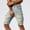 Gray, variant on OGLCCG Men's Jean Shorts Distressed Ripped Slim Fit Stretch Denim Shorts with Pockets Summer Casual Classic Straight Short Jeans