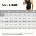 thumbnail image 3 of Men Slimming Shapewear Bodysuit Tummy Control Full Body Shaper Compression Sleeveless Undershirts Nude L, 3 of 6