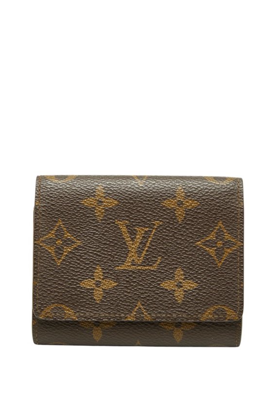 Pre-Owned Louis Vuitton Monogram Enveloppe Carte de Visite Business Card Holder/Card Case/Pass...