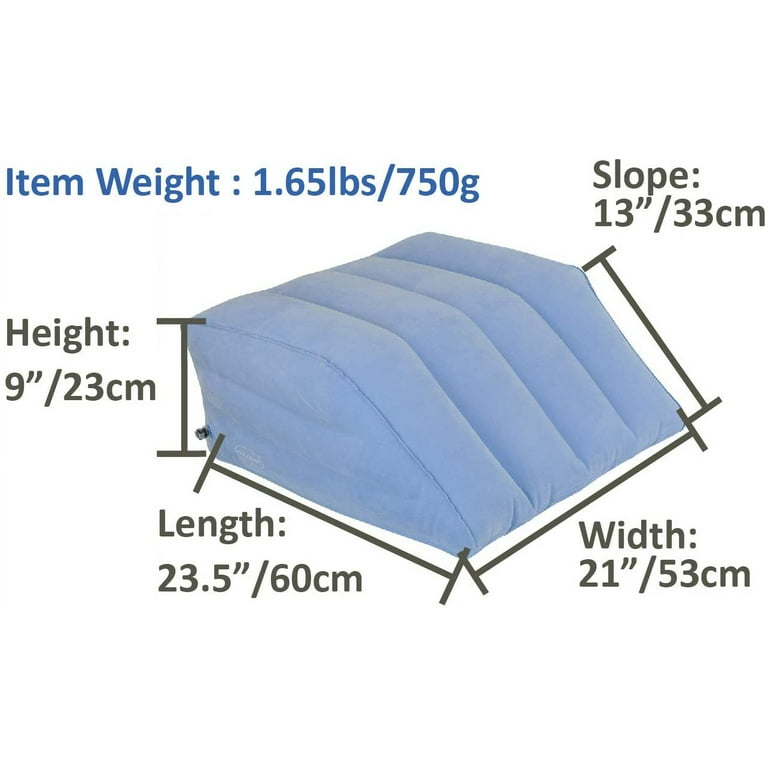 HR-7740 Inflatable Leg Rest Bed Wedge Pillow - Obbomed® Webshop United  States
