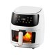 thumbnail image 1 of Air Fryer Smart Touch Screen Air Fryer Visual Electric Fryer White US Plug, 1 of 5