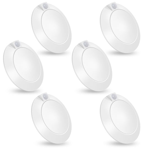 6 inch Led Motion Sensor Light Indoor,120V CRI90 14W 3000K Warm White Surface Mount Led Ceiling Light, Motion Activated Disk Light for Closet Hallway Stairwell