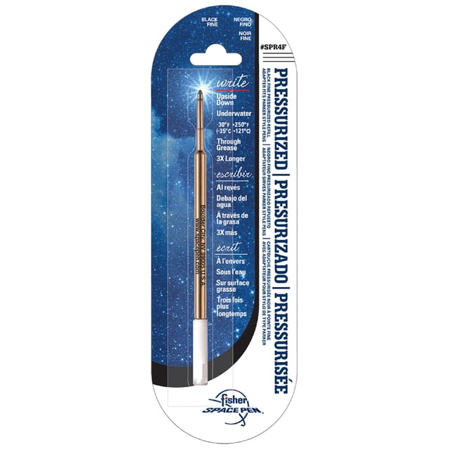 Fisher Space Pen Black Fine Point Pressurized Refill