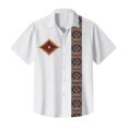 thumbnail image 4 of Hawaiian Shirt For Men, Men's Vintage Button Down Bowling Shirts Short Sleeve Summer Beach Shirt 2XL, 4 of 5