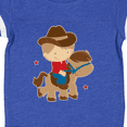 thumbnail image 4 of Inktastic Cowboy Boy on Pony Boys Baby Bodysuit, 4 of 5