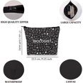 thumbnail image 2 of SDES-Biologist Gift Science Art Biologist Gift Biology Major Gift Zipper Pouch Makeup Bag (Biologist Bag CA), 2 of 4
