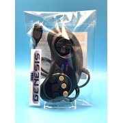 Sega Replay 6 Button Controller with 6ft Extension Cable for Sega Genesis