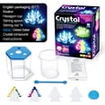 thumbnail image 4 of BINGLI Crystal Growing Science Experimental Kit with Display Cases - Easy DIY Toy Lab Experiment Specimens, Educational Gift for Kids, Teens, Boys & Girls, 4 of 7