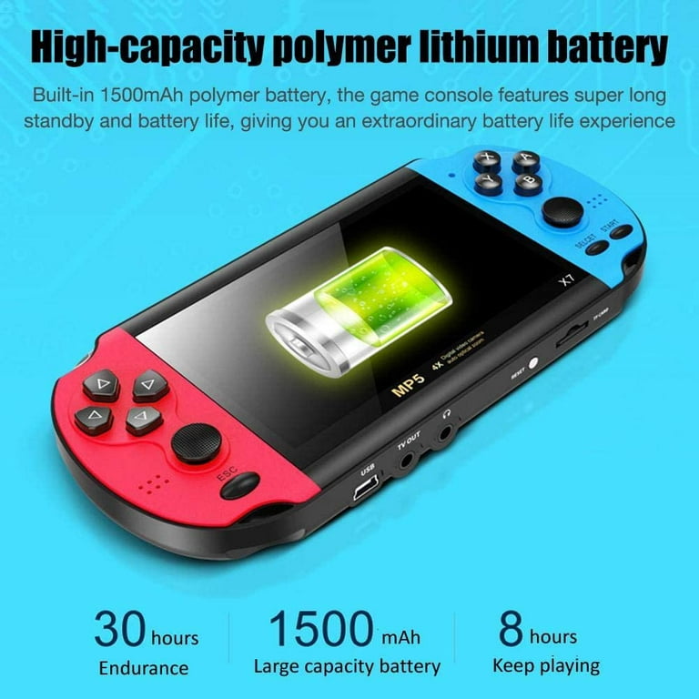 4K HD Portable Video Game Console With 500G Hard Drive Built-in
