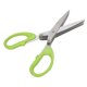 thumbnail image 1 of Herb Scissors, Green Onion Cloth, 5 Layers, Multi-Function, for Home, with Green Handle, for Kitchen, 1 of 2