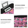 thumbnail image 5 of Xecao Colorful Cute French Bulldog print Elastic Luggage Cover, with double-sided print , is perfect for travel, business, and daily use, 5 of 9