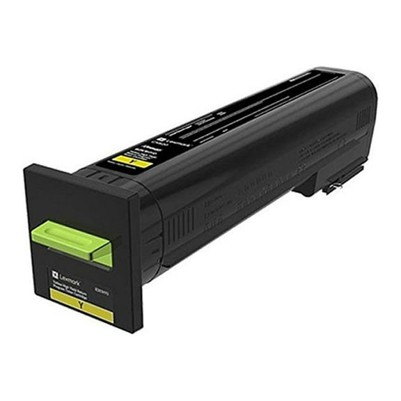 Lexmark CX82x, CX860 Yellow High Yield Return Program Toner Cartridge TAA