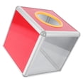 thumbnail image 1 of WEUVEB Multi-Function Transparent Raffle Box with Assorted Colors for Donations and Meeting Lotteries, 1 of 8