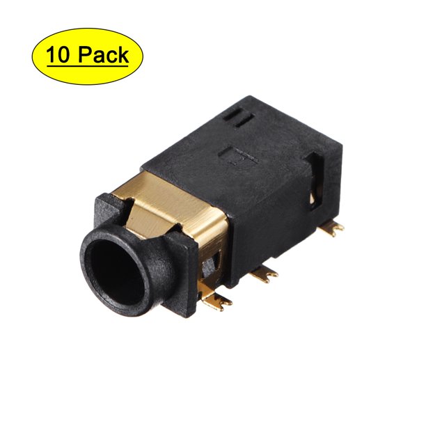 3.5 mm Audio Jack Connector PCB Mount 6 Pin PJ311D/PJ342B 10pcs