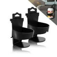 thumbnail image 3 of Car Accessories - 2PCS Cup Holder for Cans Bottles and Coffee - Convenient Backseat Organizer for Vehicle Interior Travel 2PCS, 3 of 7