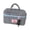 Black, variant on User Friendly Fabric Plaids Toiletry Bag With Quilted Heart Detail Spacious Interior Hand Carry For Travel Individual Care