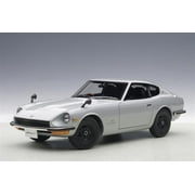 1969 Nissan Fairlady Z432 (PS30) Silver 1/18 Diecast Model Car by AutoArt