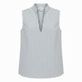 thumbnail image 2 of TaTaai Women Striped Sleeveless Shirt Casual Fashion Breathable Lightweight Non See-through Machine Washable No Fading Versatile Daily Office Wear Fashion Blouse Gift, 2 of 4