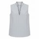 thumbnail image 2 of TaTaai Women Striped Sleeveless Shirt Casual Fashion Breathable Lightweight Non See-through Machine Washable No Fading Versatile Daily Office Wear Fashion Blouse Gift, 2 of 4