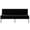 Black, variant on DEALTOPS 63" Checkered Velvet Futon, 2-in-1 Dual-Tone Convertible Sleeper Sofa with 5-Position Recline, Blue