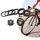 thumbnail image 4 of Arandelas de sellado espaciadoras para dirección de bicicleta, accesorios de bicicleta, piezas de reparación de alta resistencia Negro, 4 of 9