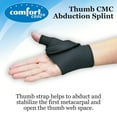 thumbnail image 4 of Comfort Cool Thumb CMC Splint, Right, Small Plus, 1 Pack, 4 of 5
