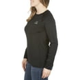 thumbnail image 4 of Realtree Black Women Long Sleeve Performance Hunting Camouflage Tee Shirt, 4 of 5