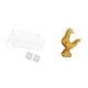 thumbnail image 5 of Cesta de almacenamiento colgante,Cesta de almacenamiento para gabinete organizador de pared colgante,Estantes de pared con decoración de granja,Escultura de pollo,Escultura de, 5 of 8
