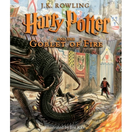 Harry Potter and the Goblet of Fire (Illustrated edition) (Hardcover)