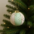 thumbnail image 5 of ToyKingdee Christmas Ball - Ivory Velvet Ornaments- Christmas Tree Decoration Christmas Ball Ornament Suitable for Xmas Ornament, Parties, 5 of 7