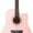 Pink, variant on Ktaxon 41in Beginner Cutaway Acoustic Guitar Starter Kit with Bag, Tuner, Extra Strings, Matte Black