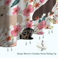 thumbnail image 6 of Dachshund and Flower Shower Curtain 72"x72" ,Bathroom Decorative Shower Curtains Set with 12 Hooks,Modern Waterproof Washable Shower Curtain, 6 of 6