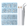 thumbnail image 1 of 6616 Kit De Bisuteria Cristal Pedreria Para Ropa Uñas Xtellar plateado, 1 of 4