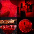 thumbnail image 3 of Paquete de 4 linternas LED rojas WAYLLSHINE de 200 lúmenes con zoom de 137 m, 3 of 8