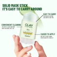 thumbnail image 2 of 2pcs Green Tea Mask Stick For Face, Natural Green Tea Mask, Deep Pore Cleansing, Oil Control Face Mask, Blackhead Remover, 2 of 5