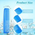 thumbnail image 3 of OPALESQUE 50 Pcs Pocket Combs for Men 5 Inch Cutting with Wide and Fine Teeth Plastic Professional Barber Haircut Small Anti Static Combs for Women Grooming Accessories for Beard, 3 of 7