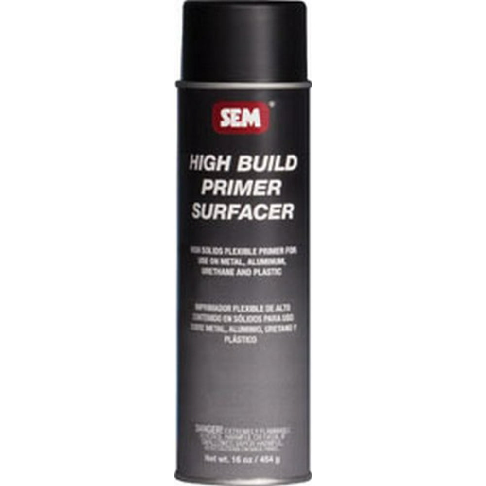 SEM Paints 42003 High Build Primer Surfacer- Black, 20oz Aerosol Can