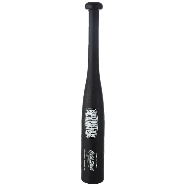 Bate de béisbol de acero frío Brooklyn Slammer, irrompible, 19 pulgadas
