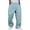 Light Blue_004, variant on Men's Baggy Sweatpants Wide Leg Drawstring Elastic Waist Lounge Sweat Pants with Pockets Light Brown L