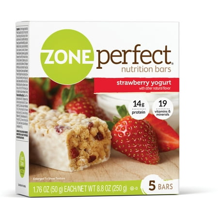 UPC 638102204745 product image for ZonePerfect Nutrition Bar Strawberry Yogurt High Protein Energy Bars 1.76 oz Bar | upcitemdb.com