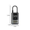 thumbnail image 3 of Binmer Mini Portable Car Inflator Pump Bicycle Tire Pump Inflator Pump Handheld Wireless Charging Digital Display, 3 of 9